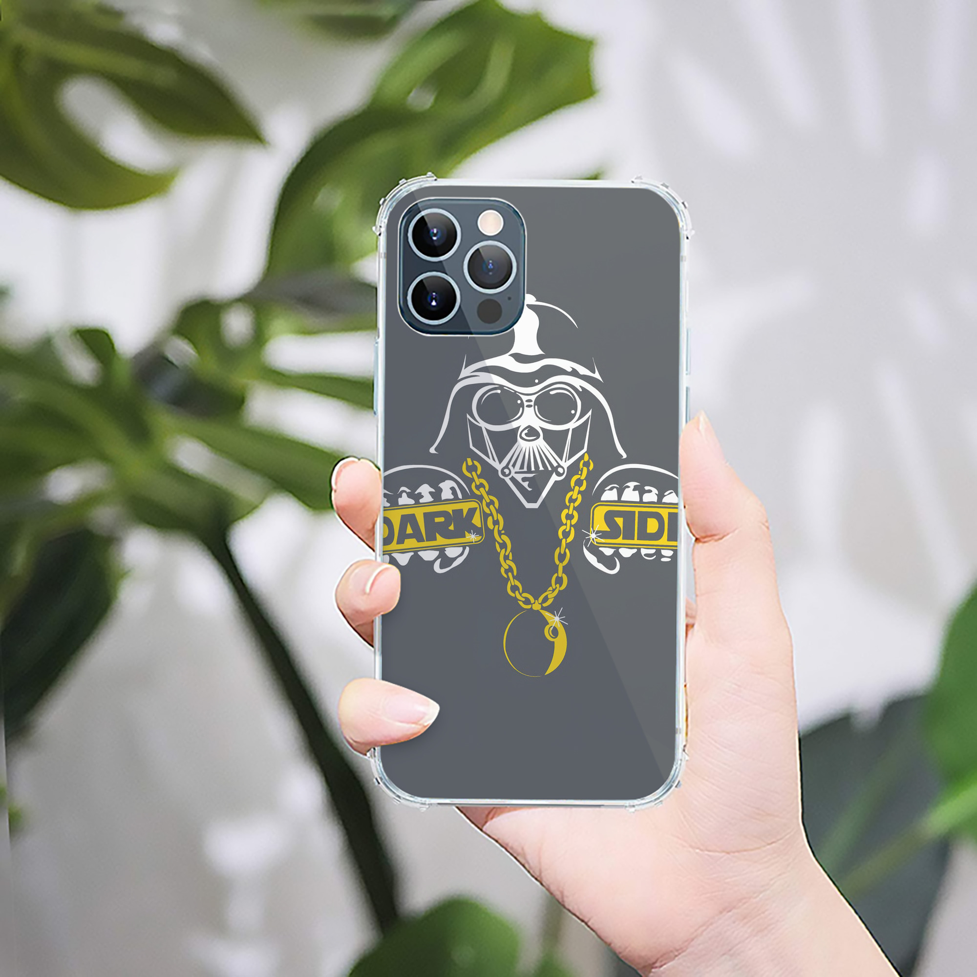 （画像用） スター・ウォーズ Star Wars 【iPhone 12シリーズ対応】透明スマホケース（クリアソフトケース）